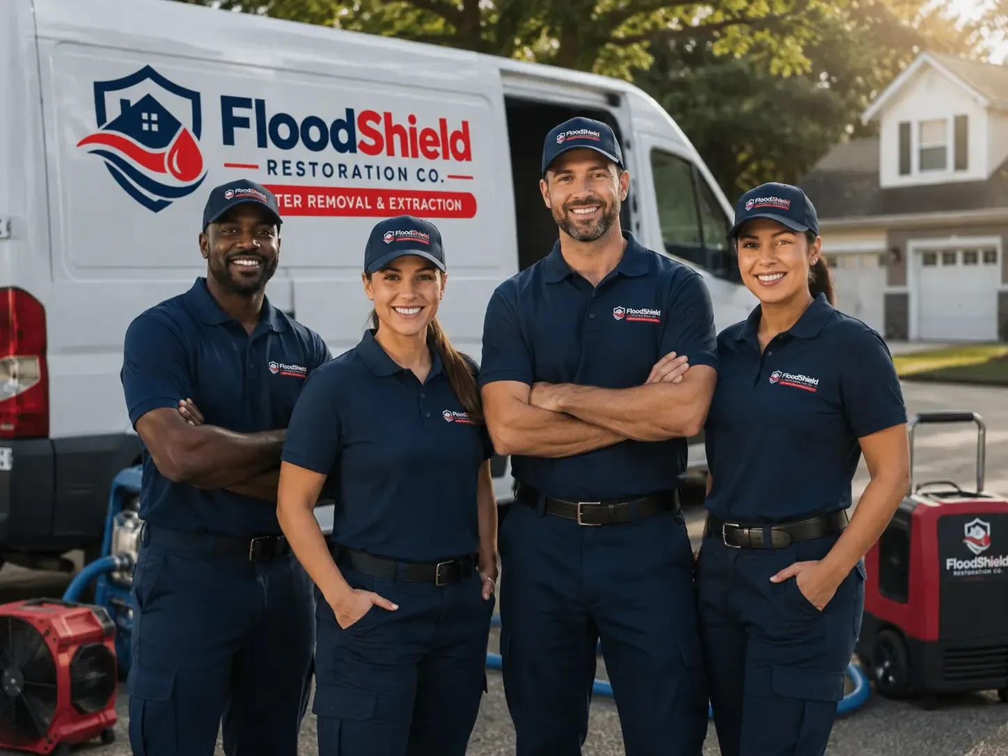 Flood Damage Restoration company in Mentcle, PA