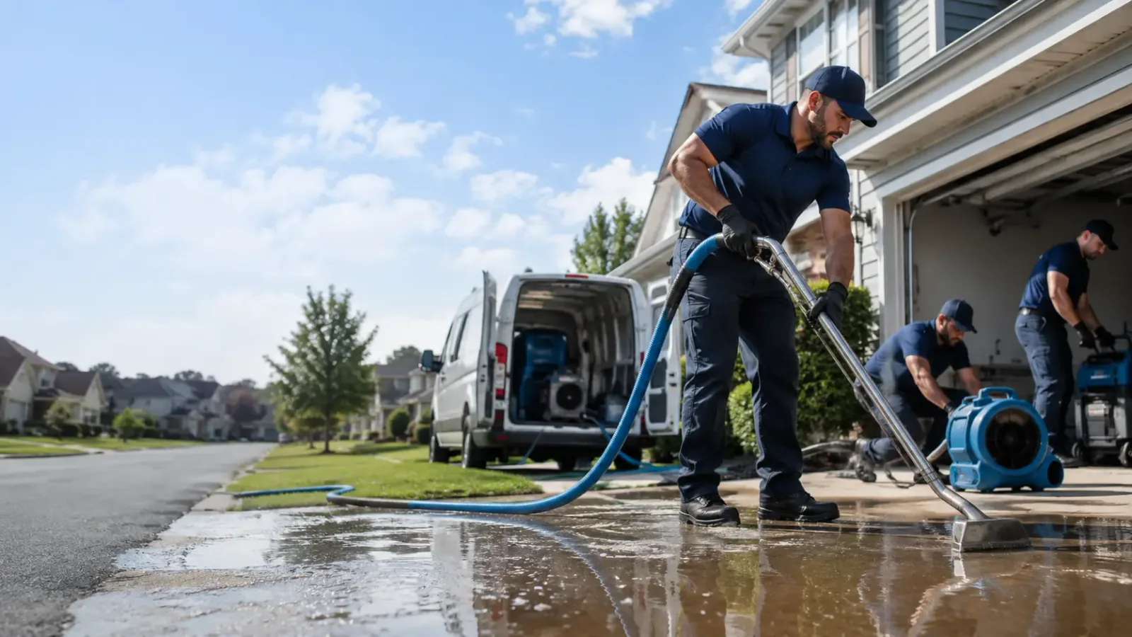Flood Damage Restoration in Mentcle, PA